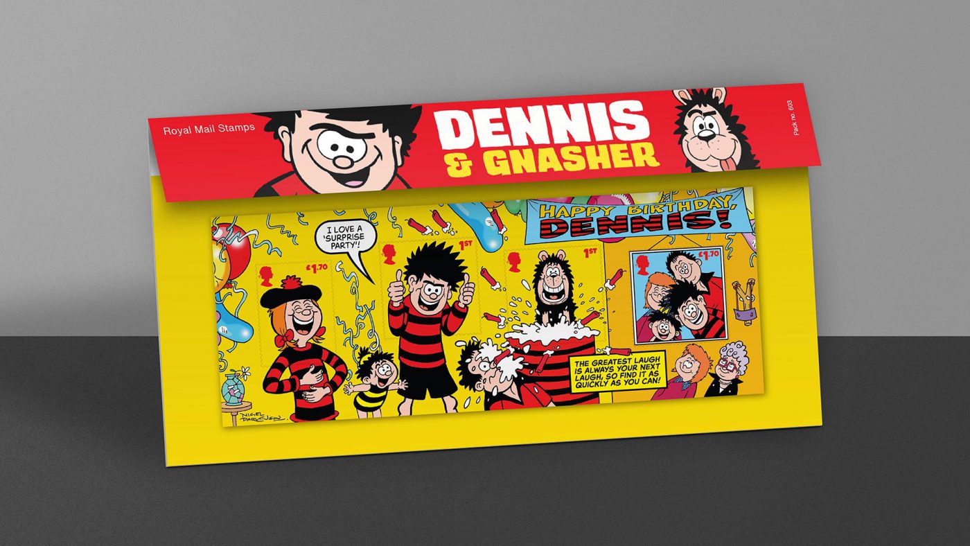 Stamp packaging design